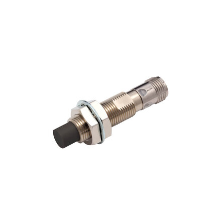 Wyłącznik zbliżeniowy, indukcyjny, mosiądz niklowy, krótki korpus, M12, nieekranowany, 8 mm, DC, 3-przewodowy, PNP NO+NC, IO-Link COM2, złącze M12 (E2E-X8MB3D12-M1) - Omron