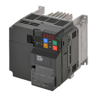 M1 Napęd AC, 2,2/2,7 kW (HD/ND), 11/12 A (HD/ND), 200 VAC, wejście 1~, sterowanie OLV/CLV, STO (przewodowe), maks. częstotliwość wyjściowa 590 Hz (3G3M1-AB022) - Omron