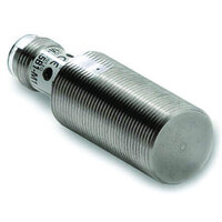 Wyłącznik zbliżeniowy, indukcyjny, czoło i korpus ze stali nierdzewnej, długi korpus, M18, ekranowany, 5 mm, DC, 3-przewodowy, NPN-NO, wtyczka M12 (E2FM-X5C1-M1) - Omron
