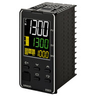 Regulator temperatury, PRO, 1/8 DIN (96 x 48 mm), 1 x Rel. OUT, 4 AUX, 24 VAC/DC (E5ED-RX4D6M-000) - Omron
