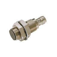 Wyłącznik zbliżeniowy, indukcyjny, mosiądz niklowy, krótki korpus, M18, ekranowany, 12 mm, DC, 3-przewodowy, PNP NO+NC, IO-Link COM2, złącze M12 (E2E-X12B3D18-M1) - Omron