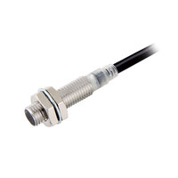 Wyłącznik zbliżeniowy, indukcyjny, krótki korpus SUS M8, ekranowany, 2 mm, DC, 3-przewodowy, NPN NO, kabel 5 m (E2E-X2C18 5M) - Omron