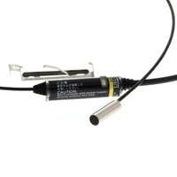 Wyłącznik czujników zbliżeniowych, indukcyjny, wzmacniacz zintegrowany z kablem, śr. 5,4 mm, ekranowany, 1,5 mm, DC, 2-przewodowy, NO, kabel 2 m (E2EC-C1R5D1 2M) - Omron