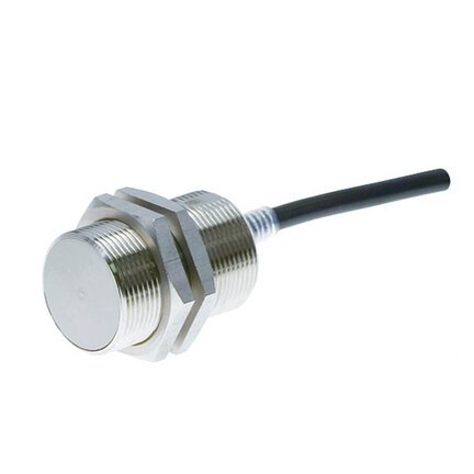 Wyłącznik zbliżeniowy M30, wysoka temperatura (100°C), stal nierdzewna, zakres sygnalizacji 12 mm, DC PNP, NC, kabel 2 m (E2EH-X12B2 2M) - Omron