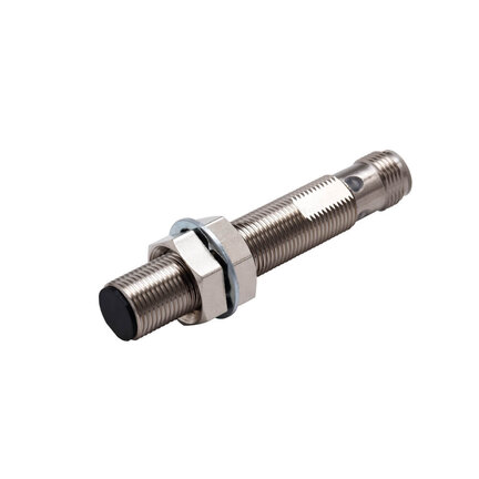 Wyłącznik zbliżeniowy, indukcyjny, mosiądz niklowy, długi korpus, M12, ekranowany, 4 mm, DC, 3-przewodowy, PNP NO+NC, IO-Link COM2, złącze M12 (E2E-X4B3DL12-M1) - Omron