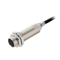 Wyłącznik zbliżeniowy, indukcyjny, mosiądz niklowy, długi korpus, M18, ekranowany, 5 mm, DC, 3-przewodowy, PNP NC, kabel 2 m (E2E-X5B2L18 2M) - Omron