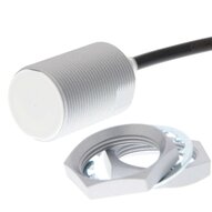 Wyłącznik zbliżeniowy, indukcyjny, mosiądz-nikiel, powłoka Spatter, M30, ekranowany, 20 mm, NC, kabel 2 m, DC 2-przewodowy (E2EQ-X20D230 2M) - Omron