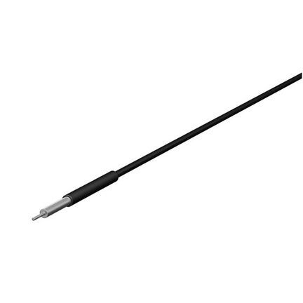 Głowica czujnika światłowodowego, rozproszona, cylindryczna średnica osiowa 1,5 mm z tulejką, średnica 0,5 mm, długość 3 mm, włókno R4, kabel 2 m (E32-D43M 1M) - Omron