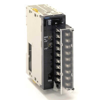 Analogowa jednostka wejściowa, 8 x wejścia 1 do 5 V, 0 do 5 V, 0 do 10 V, -10 do 10 V, 4 do 20 mA, rozdzielczość 1:4000 / 8000, zaciski śrubowe (CJ1W-AD081-V1) - Omron