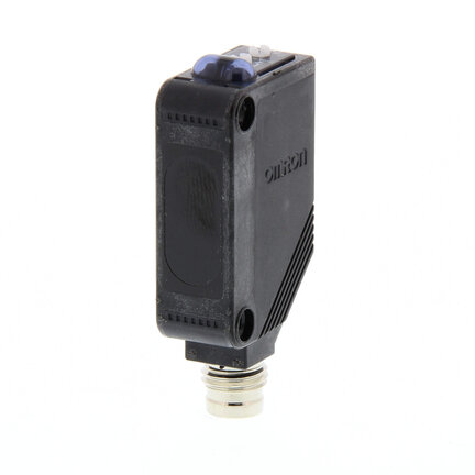 Czujnik fotoelektryczny, prostokątna obudowa, dioda LED na podczerwień, rozproszona, 1 m, PNP, Light-ON/Dark-ON, IO-Link COM3, złącze M8 4-pinowe (E3Z-D87-IL3) - Omron