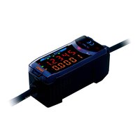 Inteligentny wzmacniacz czujnika stykowego i wyświetlacz, wybierane wyjście napięciowe/prądowe, tranzystor high/pass/low, model wyjściowy NPN (ZX-TDA11 2M) - Omron
