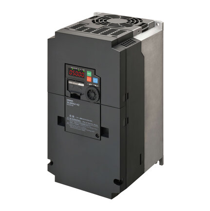 Falownik MX2-EV2, 7,5/11 kW (ND/LD), 33,0/40 A (ND/LD), 200 VAC, wejście 3~, wektor bezczujnikowy, maks. częstotliwość wyjściowa 590 Hz (3G3MX2-A2075-EV2) - Omron