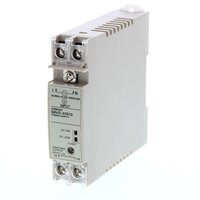 Zasilacz, plastikowa obudowa, szyna DIN o szerokości 22,5 mm lub bezpośredni montaż panelowy, zasilanie 100/240 VAC, 15 W, wyjście 12 VDC, 1,2 A (S8VS-01512) - Omron