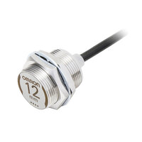 Wyłącznik zbliżeniowy, indukcyjny, w całości ze stali nierdzewnej 303, M30, ekranowany, 12 mm, DC, 2-przewodowy, NO, kabel 2 m, polaryzacja (E2EW-X12D130 2M) - Omron