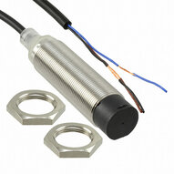 Wyłącznik zbliżeniowy, LITE, indukcyjny, mosiądz niklowy, długi korpus, M18, nieekranowany, 16 mm, DC, 3-przewodowy, PNP-NO, kabel 2 m (E2B-M18LN16-WP-B1 2M) - Omron