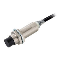 Wyłącznik zbliżeniowy, indukcyjny, mosiądz niklowy, długi korpus, M18, nieekranowany, 14 mm, DC, 2-przewodowy, NO, z polaryzacją, kabel 2 m (E2E-X14MD1L 2M) - Omron