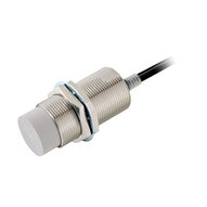 Wyłącznik zbliżeniowy, indukcyjny, mosiądz niklowy, długi korpus, M30, nieekranowany, 20 mm, DC, 2-przewodowy, NC, z polaryzacją, kabel 2 m (E2E-X20MD2L 2M) - Omron