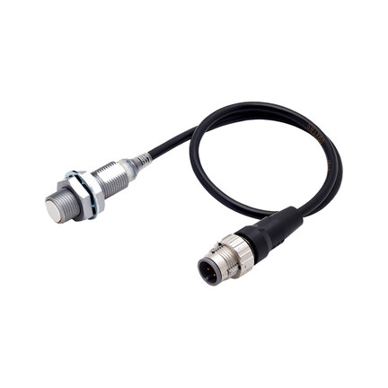 Wyłącznik zbliżeniowy, indukcyjny, powłoka fluorowa (materiał podstawowy: mosiądz), M12, ekranowany, 4 mm, DC, 3-przewodowy, PNP NO (E2EQ-X4B1T12-M1TJ 0.3M) - Omron