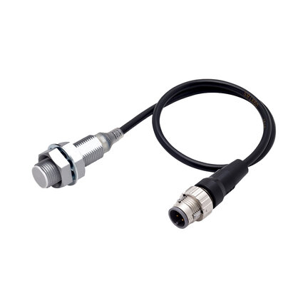 Wyłącznik zbliżeniowy, indukcyjny, powłoka fluorowa (materiał podstawowy: mosiądz), M12, ekranowany, 6 mm, DC, 3-przewodowy, PNP NO (E2EQ-X6B1T12-M1TJ 0.3M) - Omron