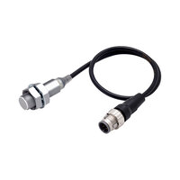 Wyłącznik zbliżeniowy, indukcyjny, powłoka fluorowa (materiał podstawowy: mosiądz), M12, ekranowany, 6 mm, DC, 3-przewodowy, PNP NO (E2EQ-X6B1T12-M1TJ 0.3M) - Omron