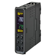 Regulator temp., PRO, Szyna DIN 22,5 mm, Uni. I/P, 1 x Rel. OUT, 2 AUX, bez osłony, 100-240 VAC (E5DC-RX2ASM-000) - Omron