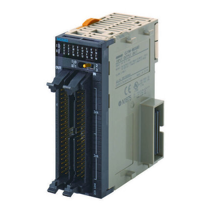 Cyfrowy moduł I/O, 32 wejścia TTL 5 VDC, 32 wyjścia TTL 5 VDC, 2 złącza MIL40 (brak w zestawie) (CJ1W-MD563) - Omron
