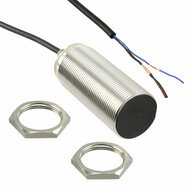 Wyłącznik zbliżeniowy, indukcyjny, mosiądz niklowy, długi korpus, M30, ekranowany, 10 mm, DC, 3-przewodowy, PNP-NC, kabel 2 m (E2B-M30LS10-WP-B2 2M) - Omron