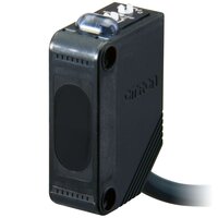 Czujnik fotoelektryczny, prostokątna obudowa, dioda LED na podczerwień, rozproszony, 1 m, NPN, Light-ON/Dark-ON, kabel 2 m (E3Z-D62 2M) - Omron