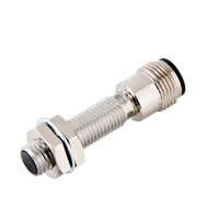 Wyłącznik zbliżeniowy, indukcyjny, krótki korpus SUS M8, ekranowany, 1,5 mm, DC, 3-przewodowy, PNP NO, IO-Link COM3, złącze M12 (E2E-X1R5B1T8-M1) - Omron