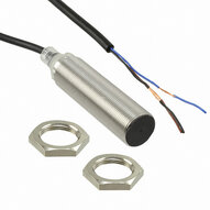 Wyłącznik zbliżeniowy, LITE, indukcyjny, mosiądz niklowy, długi korpus, M18, ekranowany, 8 mm, DC, 3-przewodowy, PNP-NO, kabel 2 m (E2B-M18LS08-WP-B1 2M) - Omron