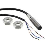 Wyłącznik zbliżeniowy, indukcyjny, stal nierdzewna, krótki korpus, M8, ekranowany, 2 mm, DC, 3-przewodowy, PNP NC, kabel 2 m (E2B-S08KS02-WP-B2 2M) - Omron