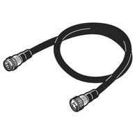 Kabel zasilania we/wy dla środowiskowego terminala rezystancyjnego DRT2, proste złącza 7/8" na obu końcach (1 męskie, 1 żeńskie), 1,5 m (XS4W-D421-1C5-A) - Omron