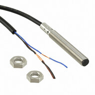Wyłącznik zbliżeniowy, LITE, indukcyjny, stal nierdzewna, długi korpus, M8, ekranowany, 2 mm, DC, 3-przewodowy, PNP-NC, kabel 2 m (E2B-S08LS02-WP-B2 2M) - Omron