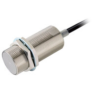 Wyłącznik zbliżeniowy, indukcyjny, mosiądz niklowy, długi korpus, M30, ekranowany, 10 mm, DC, 2-przewodowy, NC, z polaryzacją, kabel 2 m (E2E-X10D2L 2M) - Omron