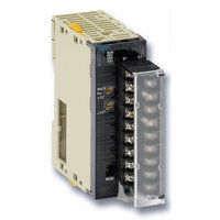 Wyjście analogowe, 2 x wyjście 1 do 5 V, 0 do 5 V, 0 do 10 V, -10 do 10 V, 4 do 20 mA, zasilane zewnętrznie 24 VDC 140 mA, Zaciski śrubowe (CJ1W-DA021) - Omron