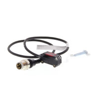 Czujnik fotoelektryczny, rozproszony, 5 do 30 mm, DC, 3-przewodowy, NPN, light-on, widok z boku, złącze 3-pinowe M8, mocowanie M2 (E3T-SL21-M5J 0.3M) - Omron