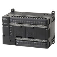 PLC, zasilanie 24 VDC, 24 x wejścia 24 VDC, 16 x wyjścia przekaźnikowe 2 A, 10 tys. kroków programu + 32 tys. słów pamięci danych (CP1L-M40DR-D) - Omron