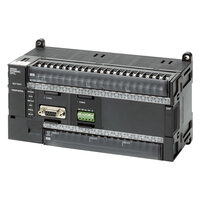 PLC, zasilanie 24 VDC, 36 x wejścia 24 VDC, 24 x wyjścia NPN 0,3 A, 10 tys. kroków programu + 32 tys. słów pamięci danych (CP1L-M60DT-D) - Omron