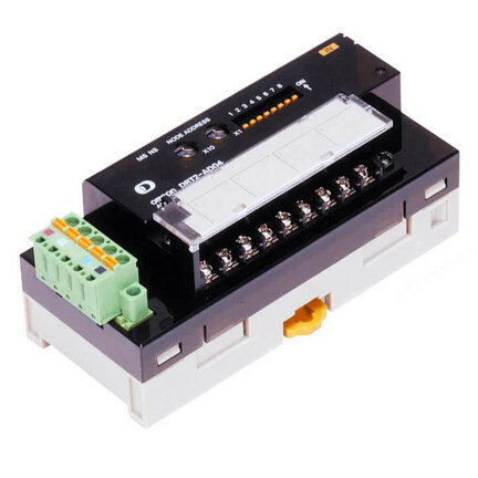 Analogowa jednostka wejściowa DeviceNet, 4 x wejścia 0/4 do 20 mA, 0/1 do 5 V, 0 do 10 V, -10 do 10 V, izolowane, rozdzielczość 1:30000 (DRT2-AD04H) - Omron