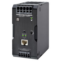 Zasilacz książkowy, 480 W, 24 VDC, 20 A, Montaż na szynie DIN, Terminal pchający, Powlekany, Zgodność z Ethernet IP / Modbus TCP (S8VK-X48024-EIP) - Omron