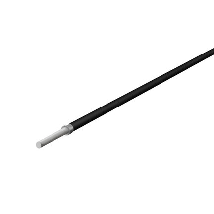 Głowica czujnika światłowodowego, rozproszony, cylindryczny osiowy, średnica 2 mm, do stosowania z obiektywem, włókno R25, kabel 1 m (E32-C42 1M) - Omron