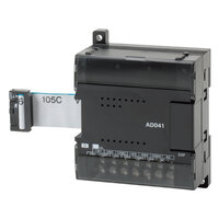 Moduł rozszerzeń I/O, 4 x wejścia Analogowe 1 do 5 V, 0 do 5 V, 0 do 10 V, -10 do 10 V, 0 do 20 mA, 4 do 20 mA, rozdzielczość 1:6000 (CP1W-AD041) - Omron