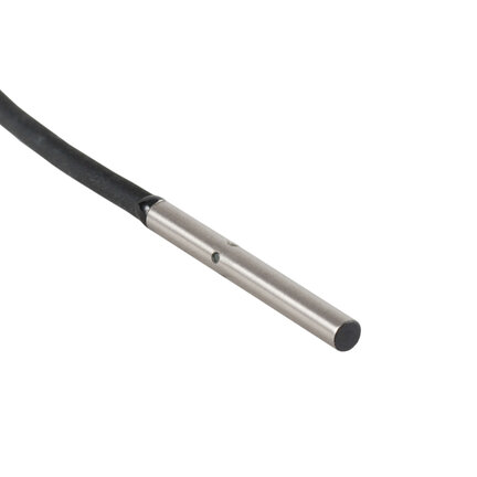 Wyłącznik zbliżeniowy, indukcyjny, śr. 5,4 mm, ekranowany, 1 mm, DC, 3-przewodowy, PW 2M, PNP NC (E2E-C05S01-WC-B2 2M) - Omron