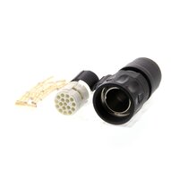 Złącze enkodera silnika (żeńskie) dla SGMAH i SGMPH. Podobne do SPUC-17H-FRON169, ale zacisk kabla zmienny od 5,5 mm do 12 mm. (SPOC-17H-FRON169) - Omron