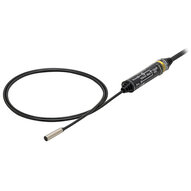 Wyłącznik zbliżeniowy, indukcyjny, wzmacniacz zintegrowany z kablem, śr. 3 mm, ekranowany, 0,8 mm, DC, 2-przewodowy, NO, kabel 2 m (E2EC-CR8D1) - Omron