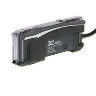 Czujnik fotoelektryczny, CMOS Wzmacniacz laserowy, inteligentne strojenie, PNP, podwójne wyjście, wejście zewnętrzne, kabel 2 m (E3NC-SA51 2M) - Omron