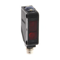 Czujnik fotoelektryczny, prostokątna obudowa, czerwona dioda LED, tłumienie tła, 200 mm, PNP, Light-ON/Dark-ON, 4-stykowe złącze M8 (E3Z-LS86) - Omron