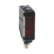 Czujnik fotoelektryczny, prostokątna obudowa, czerwona dioda LED, tłumienie tła, 80 mm, PNP, Light-ON/Dark-ON, 4-stykowe złącze M8 (E3Z-LS88) - Omron