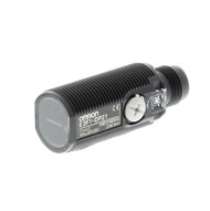 Czujnik fotoelektryczny, gwint M18, tworzywo sztuczne, czerwona dioda LED, rozproszona, 100 mm, NPN, Light-ON/Dark-ON, złącze M12 (E3F1-DN21) - Omron
