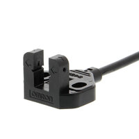 Fotokomórka, wąska, szczelina 5 mm, Kształt-L, wskaźnik włączenia, D-on, PNP, kabel 2 m (EE-SX771P) - Omron